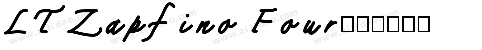 LTZapfino Four字体转换